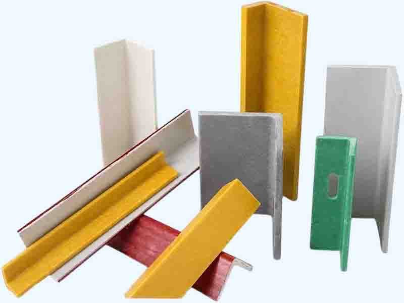 Pultruded FRP angle profile with equal leg sections produced by WayTong Building Materials