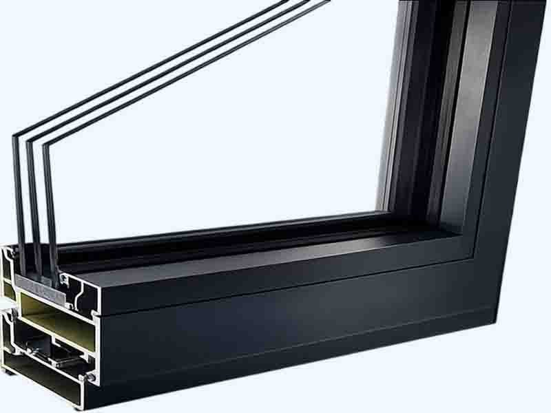 PU composite window frame profile with reinforcement channels produced by WayTong Building Materials